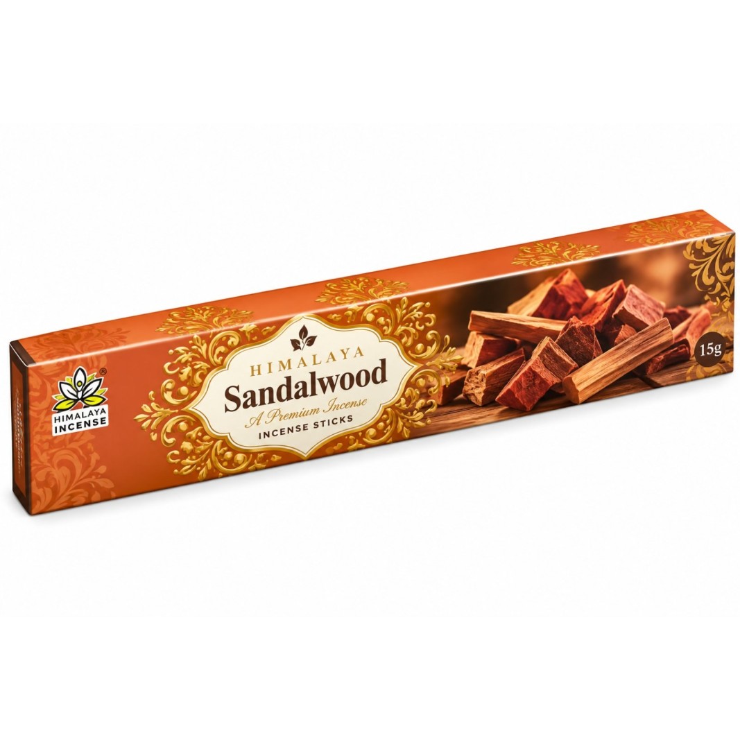 Индийски ароматни пръчици HIMALAYA – Sandalwood (Сандалово дърво) Индийски ароматни пръчици HIMALAYA – Sandalwood (Сандалово дърво)